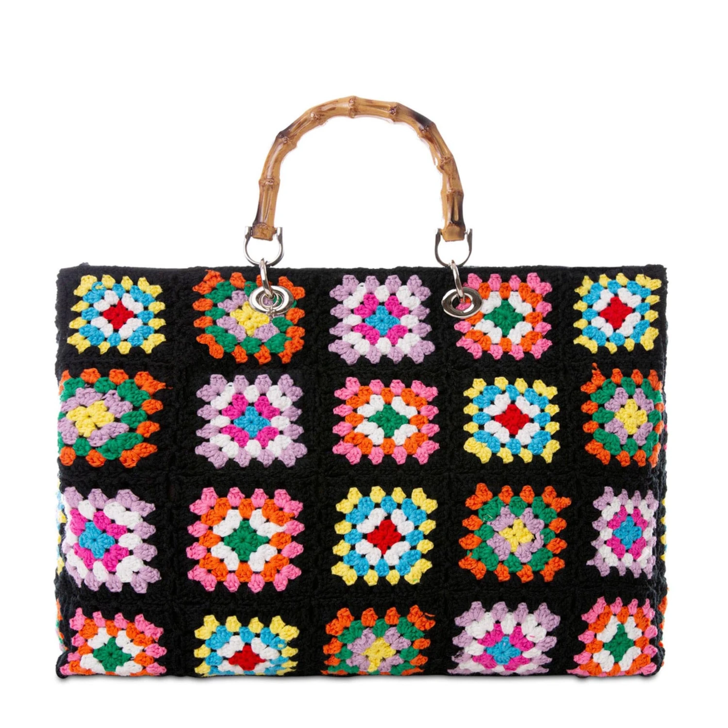 MC2 Saint Barth Handmade Tiles Crochet Bag Victoria 7 MC2 Saint Barth Handmade Tiles Crochet Bag Victoria - Image 5