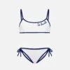 MC2 Saint Barth Girl White Bralette Bikini 1 MC2 Saint Barth Girl White Bralette Bikini -MC2 Saint Barth Store BACK BIKINI 01