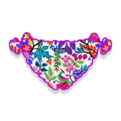 Alternative view of MC2 Saint Barth Girl Swim Briefs With Flowers Print