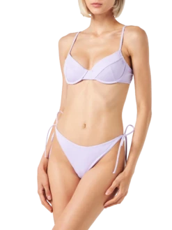 Alternative view of MC2 Saint Barth Woman Lilac Bralette Bikini