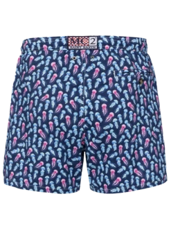 Alternative view of MC2 Saint Barth Comfort Light Classic Stretch Swim Shorts With Jellyfishes Print