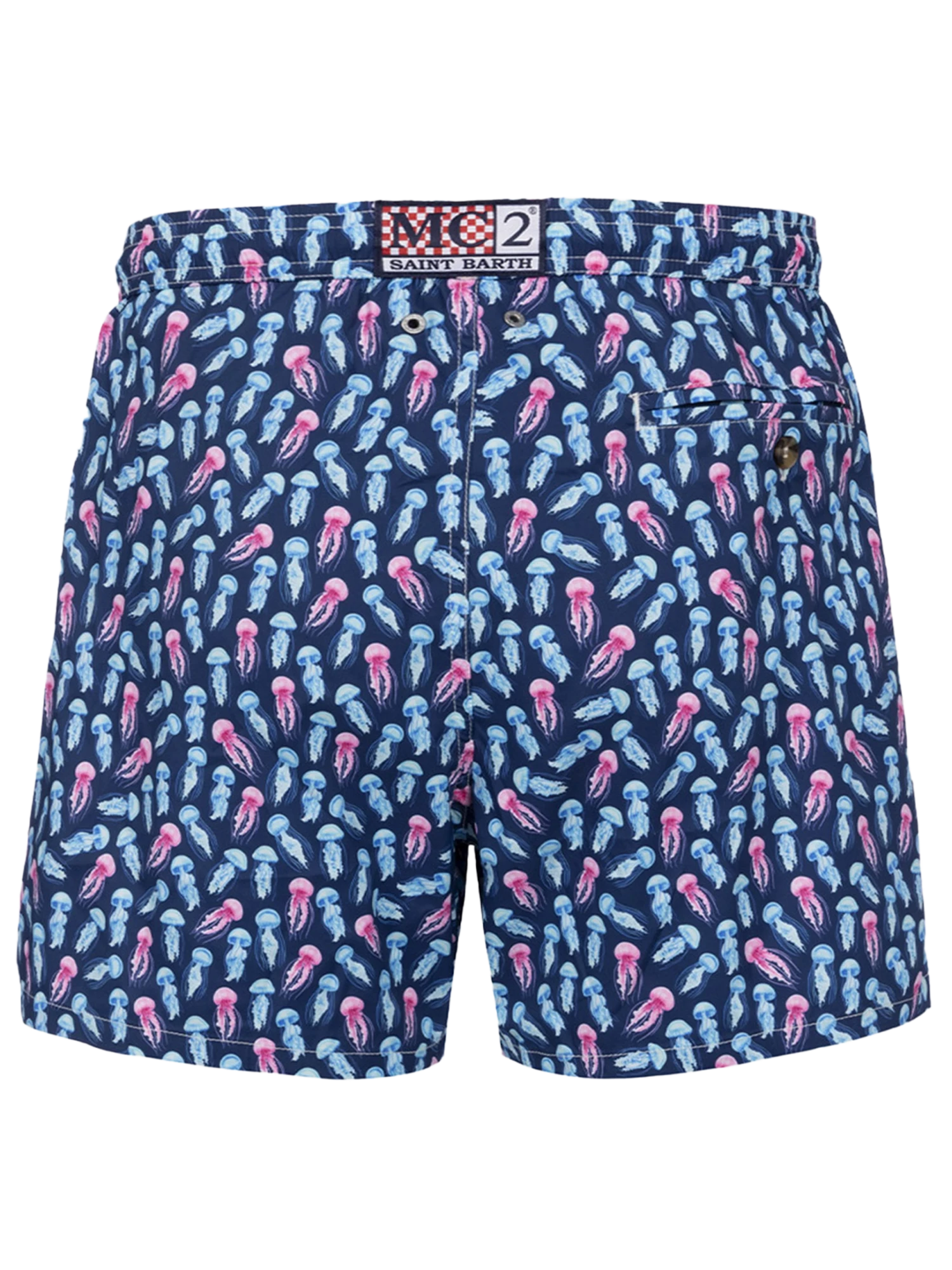MC2 Saint Barth Comfort Light Classic Stretch Swim Shorts With Jellyfishes Print 4 MC2 Saint Barth Comfort Light Classic Stretch Swim Shorts With Jellyfishes Print - Image 2