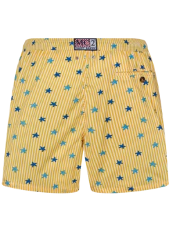 Alternative view of MC2 Saint Barth Comfort Light Classic Stretch Swim Shorts With Starfishes Print