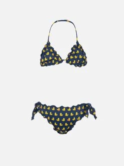 MC2 Saint Barth Cris Classic Triangle Bikini With Ducky Print