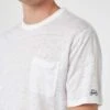 MC2 Saint Barth Man Off-white Linen Jersey T-shirt Ecstasea With Pocket 1 MC2 Saint Barth Man Off-white Linen Jersey T-shirt Ecstasea With Pocket -MC2 Saint Barth Store ECS0001 01819F man white tshirt linen 1