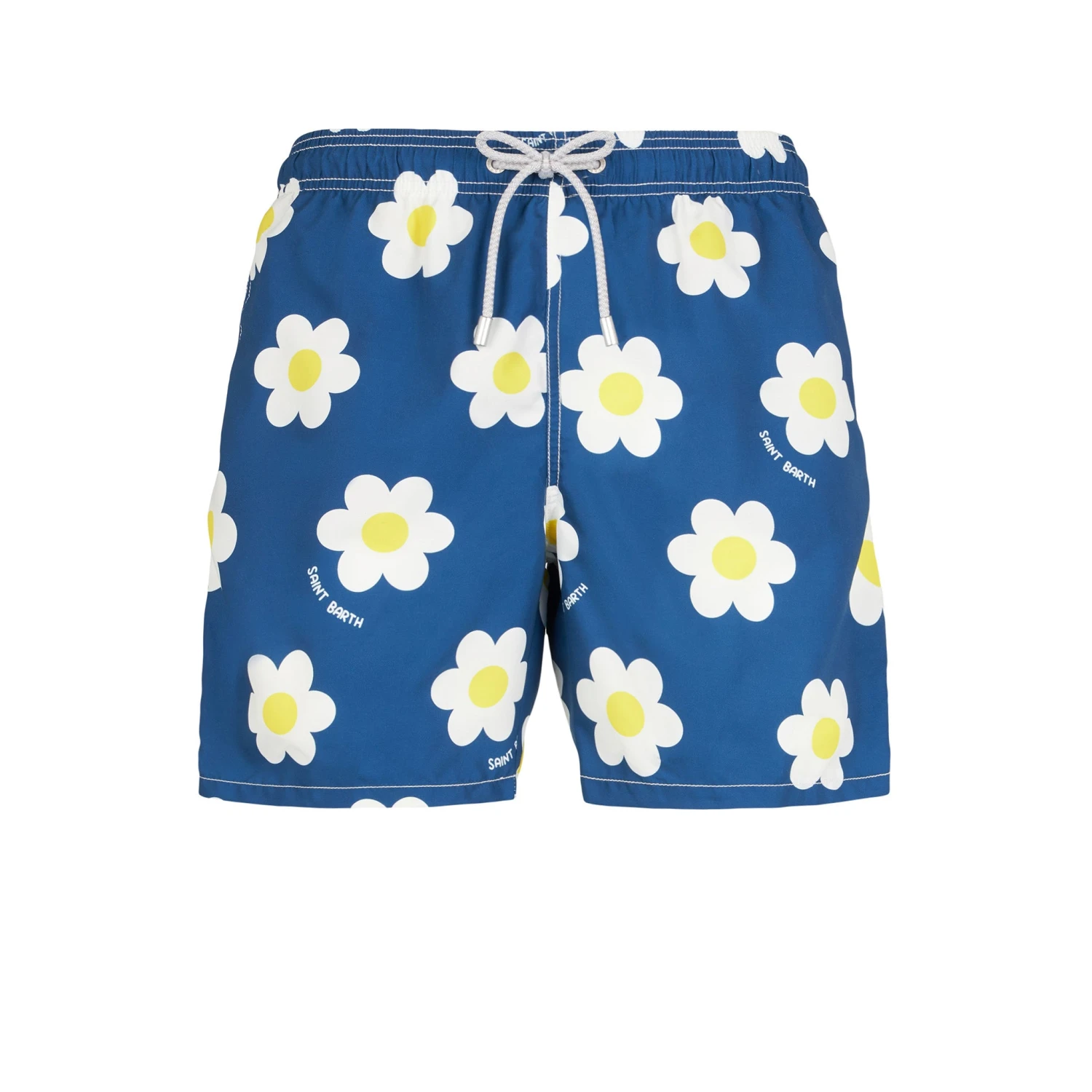 MC2 Saint Barth Man Classic Swim Shorts With Daisy Print 5 MC2 Saint Barth Man Classic Swim Shorts With Daisy Print - Image 3