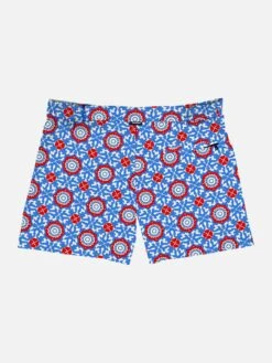 Alternative view of MC2 Saint Barth Man Swim Shorts With Majolica Print
