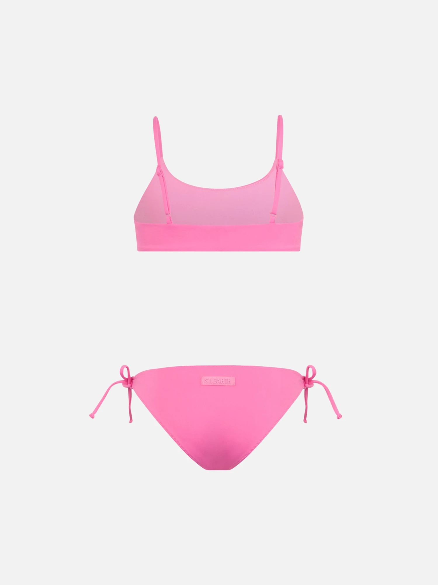 MC2 Saint Barth Girl Pink Bralette Bikini Jaiden With Rhinestone 4 MC2 Saint Barth Girl Pink Bralette Bikini Jaiden With Rhinestone - Image 2