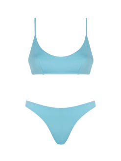MC2 Saint Barth Woman Light Blue Bralette Bikini