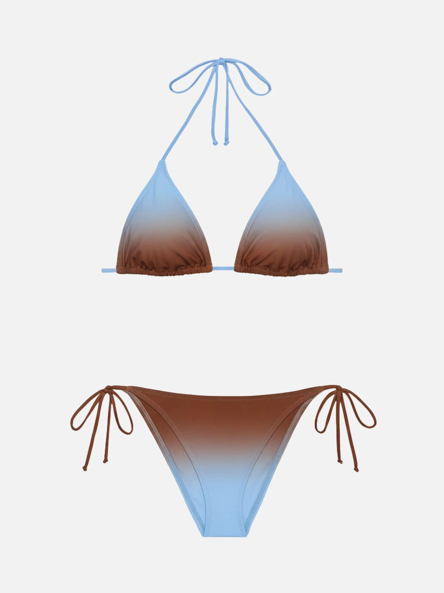 MC2 Saint Barth Classic Triangle Bikini Leah Marielle With Gradient Print