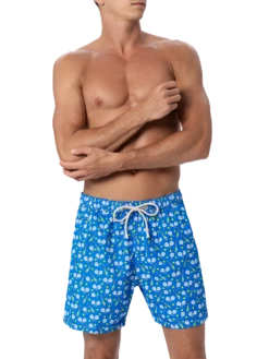 MC2 Saint Barth Man Lightweight Fabric Swim-shorts Lighting Micro Fantasy With Padel Winner Print -MC2 Saint Barth Store LIG0003 02620F 01