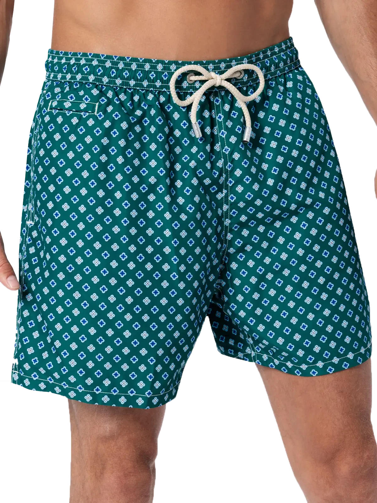 MC2 Saint Barth Man Lightweight Fabric Swim-shorts Lighting Micro Fantasy With Tie Print 6 MC2 Saint Barth Man Lightweight Fabric Swim-shorts Lighting Micro Fantasy With Tie Print - Image 4