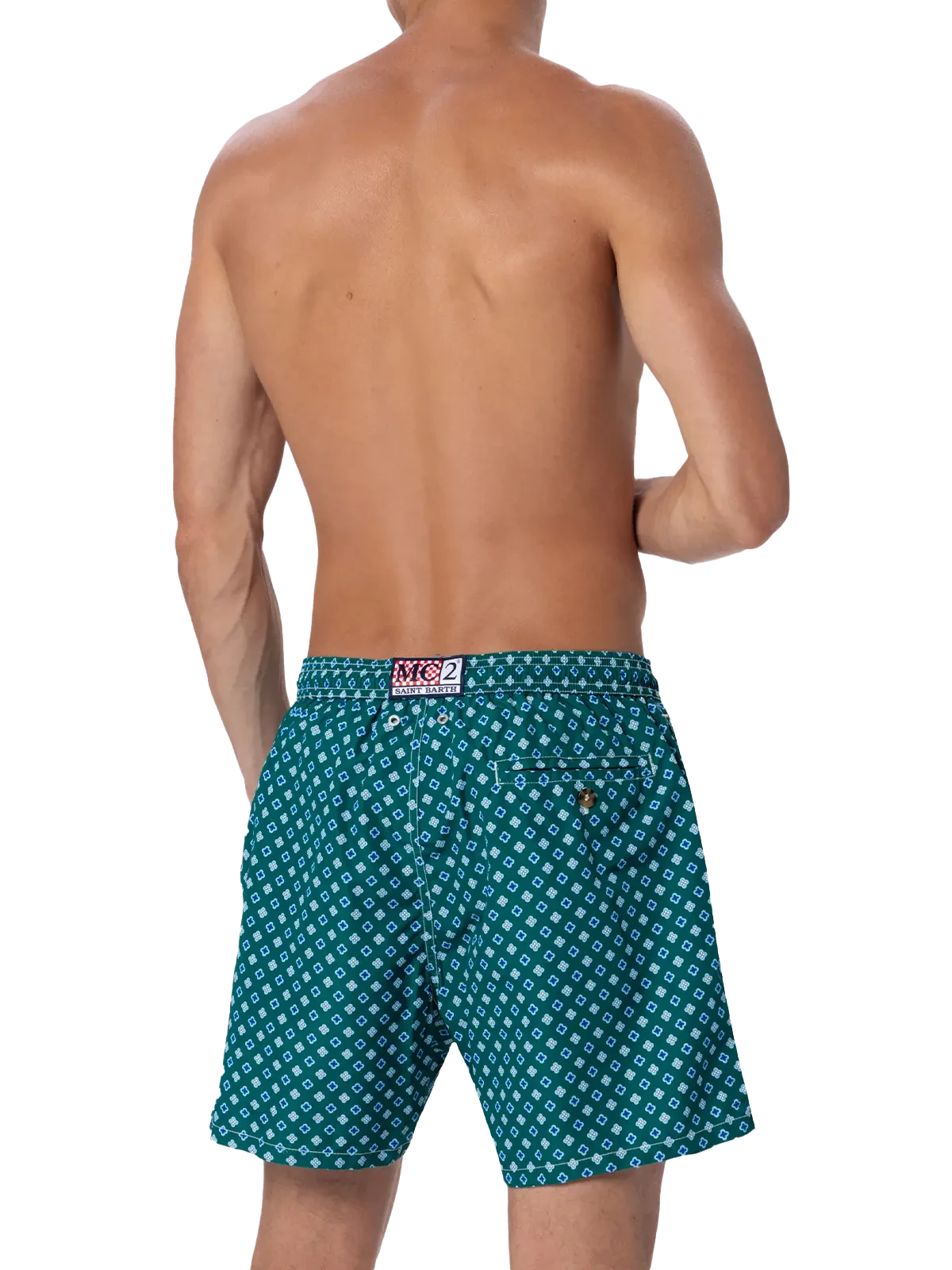 MC2 Saint Barth Man Lightweight Fabric Swim-shorts Lighting Micro Fantasy With Tie Print 7 MC2 Saint Barth Man Lightweight Fabric Swim-shorts Lighting Micro Fantasy With Tie Print - Image 5