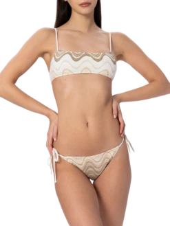 Alternative view of MC2 Saint Barth Woman Raschel Knit Bralette Bikini Sadie Marielle