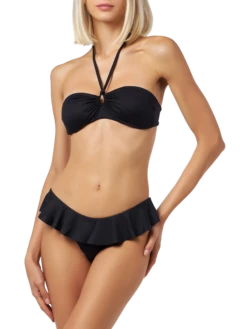 Alternative view of MC2 Saint Barth Woman Black Bandeau Bikini
