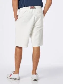 Alternative view of MC2 Saint Barth Man White Cotton Bermuda
