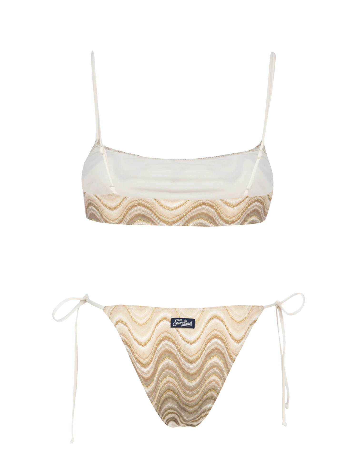 MC2 Saint Barth Woman Raschel Knit Bralette Bikini Sadie Marielle 5 MC2 Saint Barth Woman Raschel Knit Bralette Bikini Sadie Marielle - Image 3