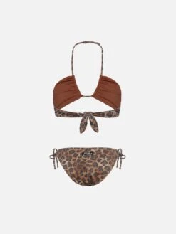 Alternative view of MC2 Saint Barth Aryanna Animalier Lurex Bandeau Bikini