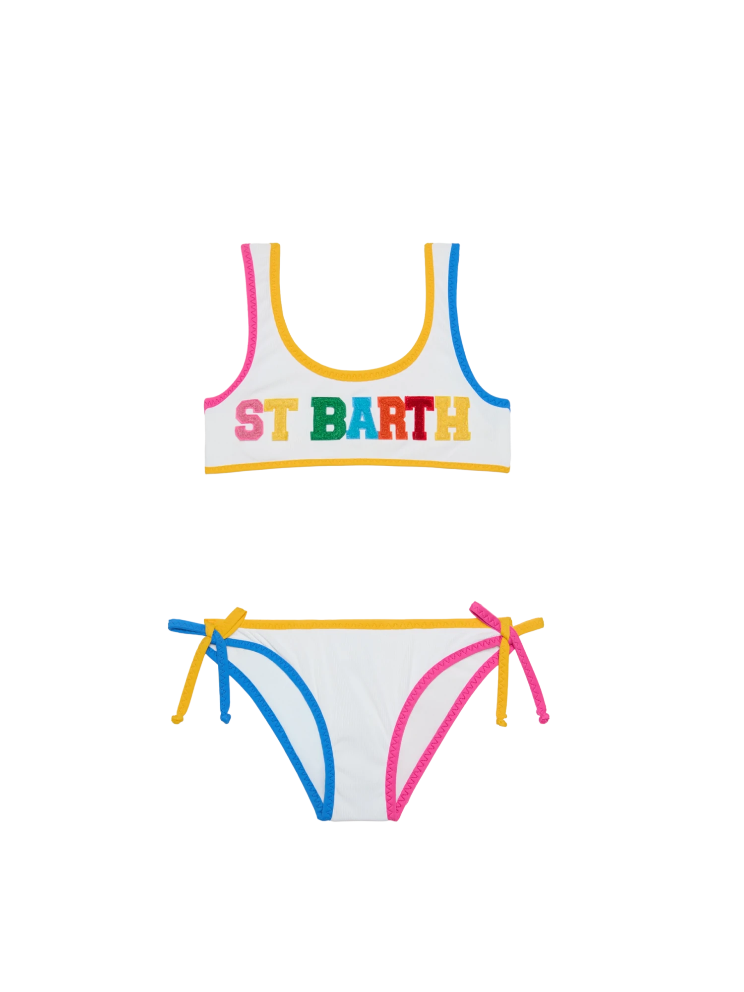 MC2 Saint Barth Girl Bralette Bikini With St Barth Patches 3 MC2 Saint Barth Girl Bralette Bikini With St Barth Patches