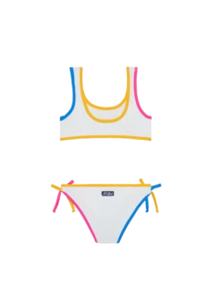 Alternative view of MC2 Saint Barth Girl Bralette Bikini With St Barth Patches