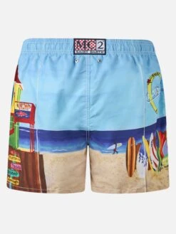 Alternative view of MC2 Saint Barth Saint Barth Lorient Photographic Print Swim Shorts