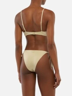 MC2 Saint Barth Virgo Gold Classic Swim Briefs- Bea Underwired Shimmer Gold Bralette 10 MC2 Saint Barth Virgo Gold Classic Swim Briefs- Bea Underwired Shimmer Gold Bralette -MC2 Saint Barth Store UID BE0000101523H WOMAN TOPBIKINI YELLOW PLAIN.COLOR 8