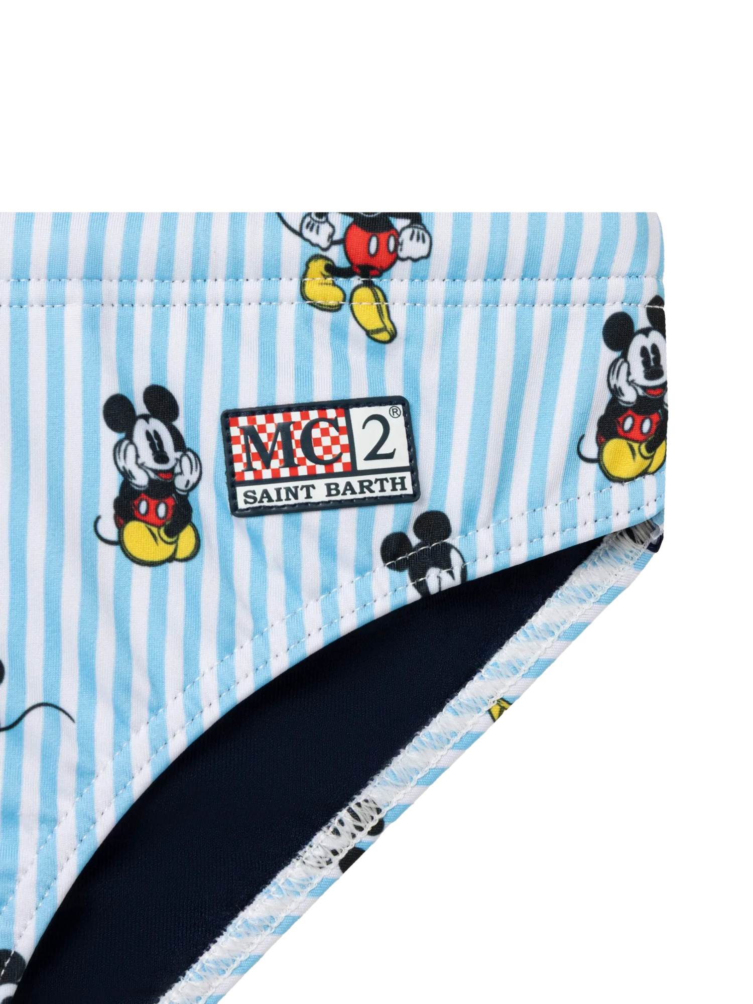 MC2 Saint Barth Boy Swim Briefs Billy With Mickey Mouse Print | DISNEY® SPECIAL EDITION 5 MC2 Saint Barth Boy Swim Briefs Billy With Mickey Mouse Print | DISNEY® SPECIAL EDITION - Image 3
