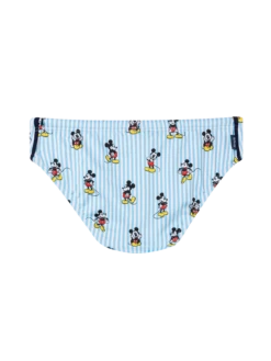 Alternative view of MC2 Saint Barth Boy Swim Briefs Billy With Mickey Mouse Print | DISNEY® SPECIAL EDITION