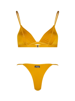 MC2 Saint Barth Woman Ochre Yellow Triangle Bikini Brooke Jodene 9 MC2 Saint Barth Woman Ochre Yellow Triangle Bikini Brooke Jodene -MC2 Saint Barth Store UID BROK001FLIV WOMAN TOP YELLOW 5