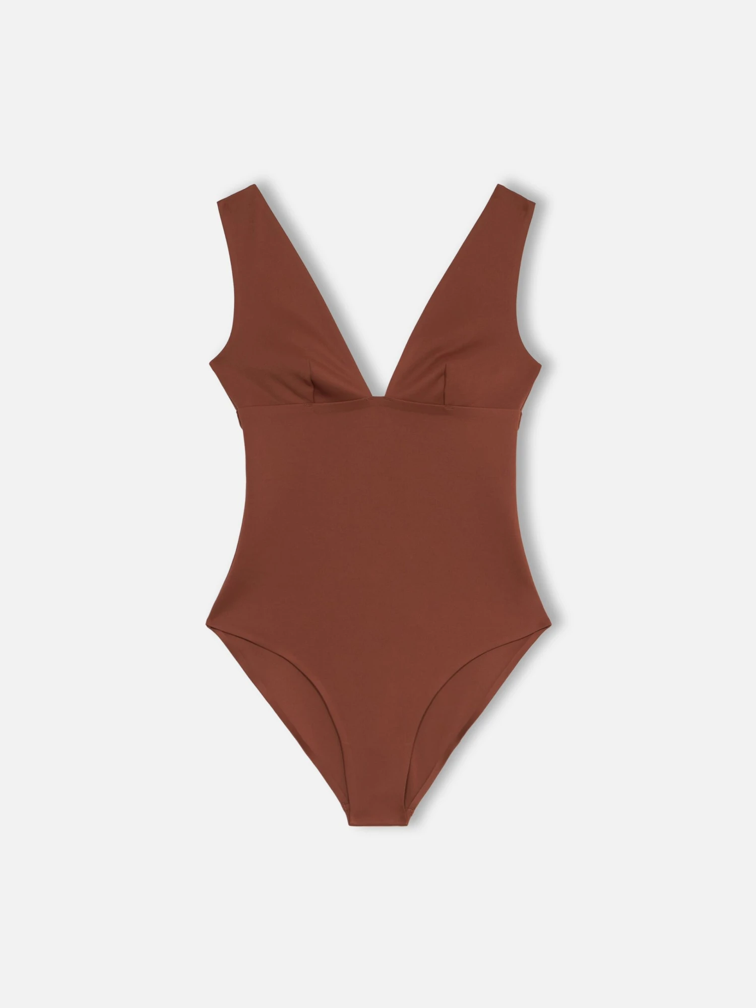 MC2 Saint Barth Calliope Heat-sealed Brown One-piece Swimsuit