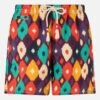 MC2 Saint Barth Man Mid-length Multicolor Ikat Swim-shorts Caprese 2 MC2 Saint Barth Man Mid-length Multicolor Ikat Swim-shorts Caprese -MC2 Saint Barth Store UID CAP000100780D MAN SWIMSHORT 0 3