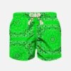 MC2 Saint Barth Boy Fluo Green Swim Shorts With Bandanna Print 2 MC2 Saint Barth Boy Fluo Green Swim Shorts With Bandanna Print -MC2 Saint Barth Store UID CAP000300321D bandana verde costume bimbo 1