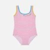MC2 Saint Barth Girl One Piece Swimsuit With Embroidery 2 MC2 Saint Barth Girl One Piece Swimsuit With Embroidery -MC2 Saint Barth Store UID CARA00100246B GIRL ONEPIECE PINK 0 0 1