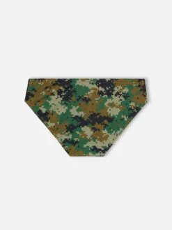 Alternative view of MC2 Saint Barth Man Camouflage Swim Briefs Cayo