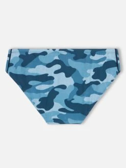 Alternative view of MC2 Saint Barth Man Denim Camouflage Swim Briefs Cayo
