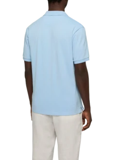 MC2 Saint Barth Light Blue Cotton Piquet Buttonless Polo Shirt Charles 8 MC2 Saint Barth Light Blue Cotton Piquet Buttonless Polo Shirt Charles -MC2 Saint Barth Store UID CHS000100099H MAN POLOSHIRT SKY PLAIN.COLOR 0 3
