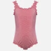 MC2 Saint Barth Girl Lurex One Piece Swimsuit Clio With Contrast Frill 2 MC2 Saint Barth Girl Lurex One Piece Swimsuit Clio With Contrast Frill -MC2 Saint Barth Store UID CLIO00100339F GIRL ONE PIECE PINK SEERSUCKER 01