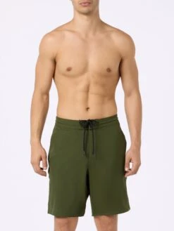 MC2 Saint Barth Military Green Long Stretch Comfort Surf Swim Shorts 8 MC2 Saint Barth Military Green Long Stretch Comfort Surf Swim Shorts -MC2 Saint Barth Store UID COM000200270F MAN SWIMSHORT GREEN 20240620110950 3
