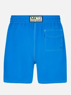 Alternative view of MC2 Saint Barth Long Stretch Bluette Comfort Surf Swim Shorts