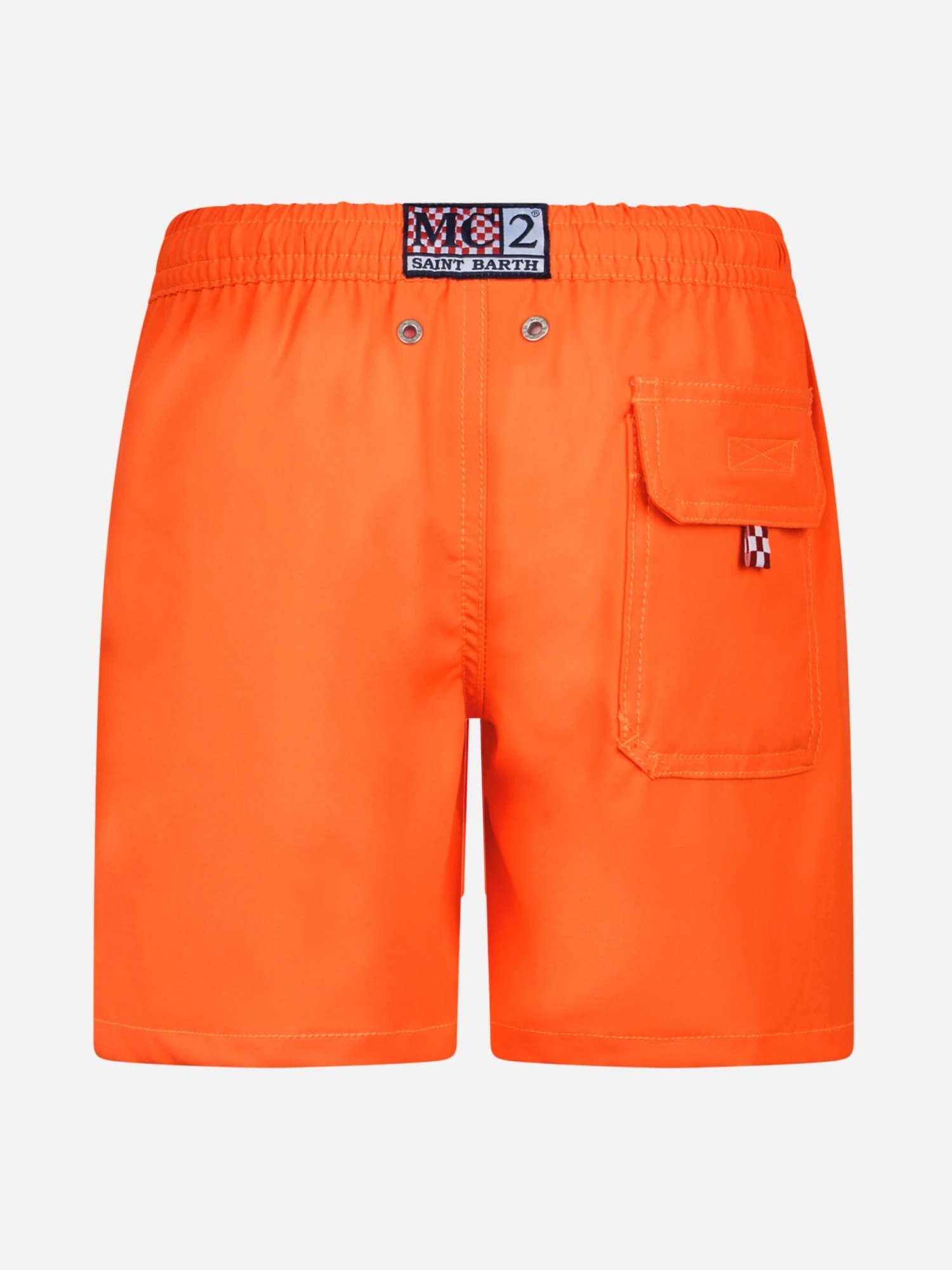 MC2 Saint Barth Boy Comfort Swim Shorts With Stai Calmo Lo Dici Al Mare Embroidery 4 MC2 Saint Barth Boy Comfort Swim Shorts With Stai Calmo Lo Dici Al Mare Embroidery - Image 2