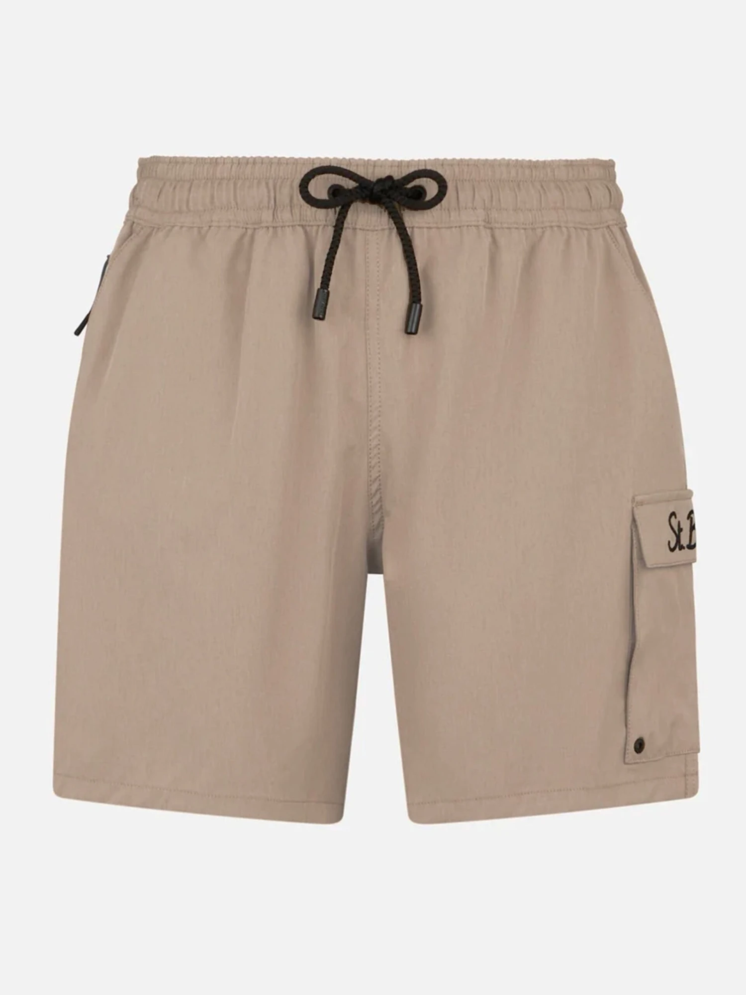 MC2 Saint Barth Beige Classic Stretch Comfort Travel Swim Shorts 3 MC2 Saint Barth Beige Classic Stretch Comfort Travel Swim Shorts