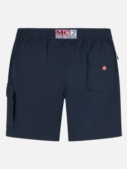 Alternative view of MC2 Saint Barth Man Blue Navy Comfort And Stretch Swim Shorts