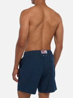 MC2 Saint Barth Navy Blue Comfort Swim Shortswith St. Barth Embroidery 11 MC2 Saint Barth Navy Blue Comfort Swim Shortswith St. Barth Embroidery -MC2 Saint Barth Store UID COM000700106H MAN SWIMSHORT BLUE PLAIN.COLOR MC2 3