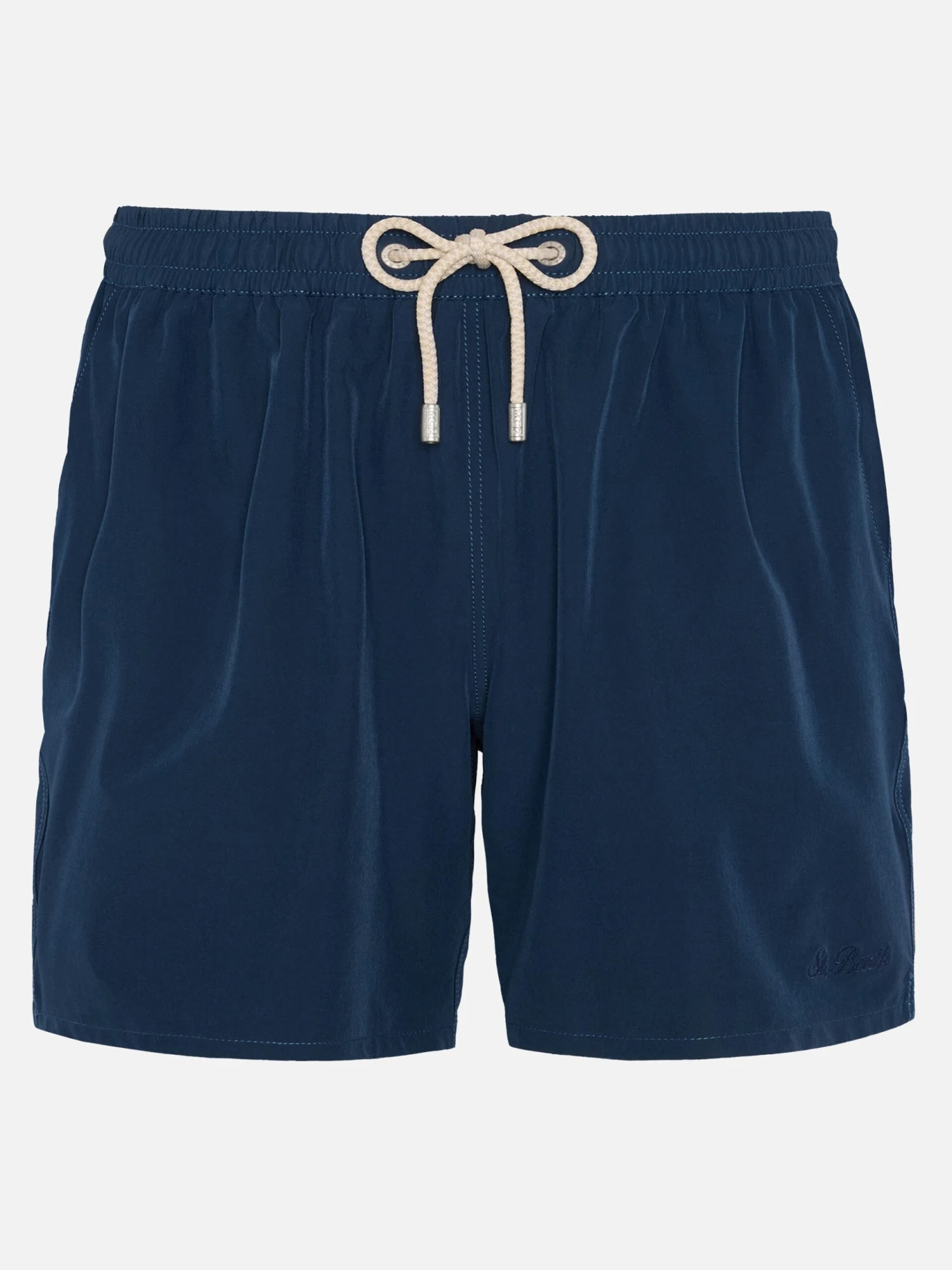 MC2 Saint Barth Navy Blue Comfort Swim Shortswith St. Barth Embroidery 2 MC2 Saint Barth Navy Blue Comfort Swim Shortswith St. Barth Embroidery
