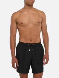 MC2 Saint Barth Black Comfort Swim Shortswith St. Barth Embroidery 10 MC2 Saint Barth Black Comfort Swim Shortswith St. Barth Embroidery -MC2 Saint Barth Store UID COM000701572H MAN SWIMSHORT BLACK PLAIN.COLOR MC2 1