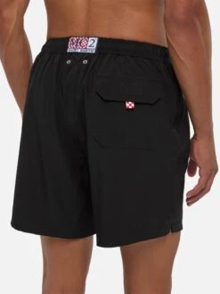 MC2 Saint Barth Black Comfort Swim Shortswith St. Barth Embroidery 13 MC2 Saint Barth Black Comfort Swim Shortswith St. Barth Embroidery -MC2 Saint Barth Store UID COM000701572H MAN SWIMSHORT BLACK PLAIN.COLOR MC2 4