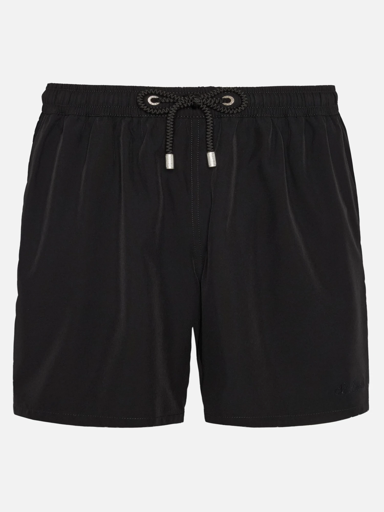 MC2 Saint Barth Black Comfort Swim Shortswith St. Barth Embroidery 3 MC2 Saint Barth Black Comfort Swim Shortswith St. Barth Embroidery