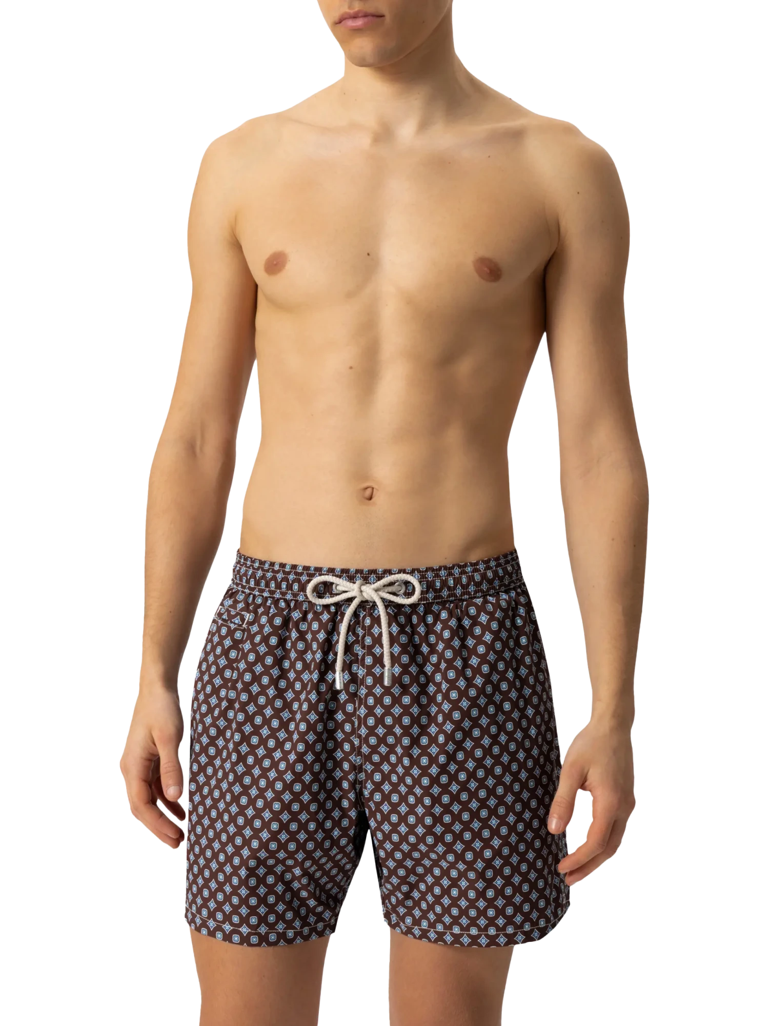 MC2 Saint Barth Comfort Light Swim Shorts With Tie Print 7 MC2 Saint Barth Comfort Light Swim Shorts With Tie Print - Image 5