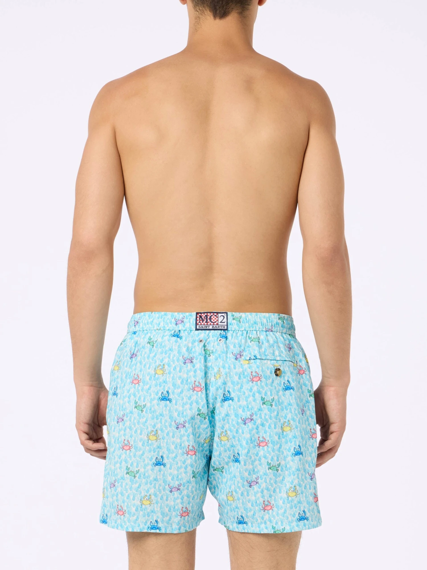 MC2 Saint Barth Comfort Light Swim Shorts With Crabs Print 6 MC2 Saint Barth Comfort Light Swim Shorts With Crabs Print - Image 4
