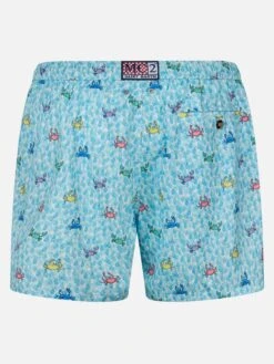 Alternative view of MC2 Saint Barth Comfort Light Swim Shorts With Crabs Print